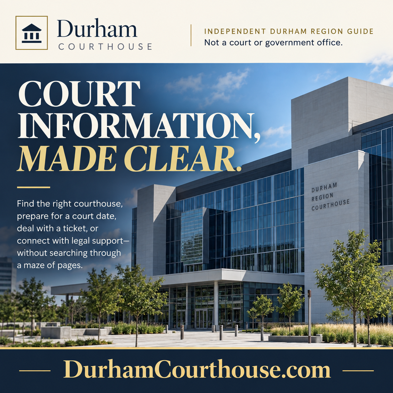 Durham Courthouse — Square