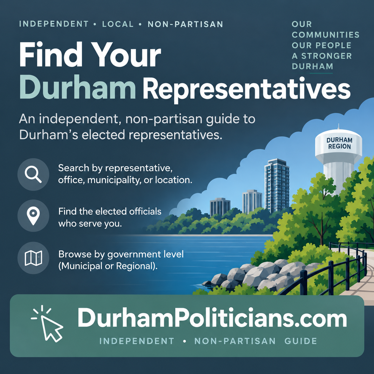 Durham Politicians — Square