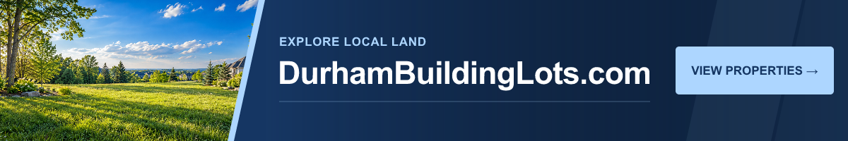 DurhamBuildingLots.com — Slim 1200 × 200